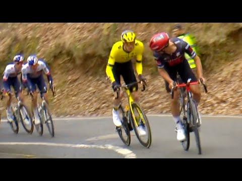 Julian Alaphilippe Pure PANACHE Attacks Vingegaard | Paris-Nice 2025 Stage 1