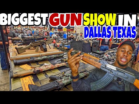 BIGGEST 2024 GUN SHOW IN DALLAS TEXAS #gunshow #guns