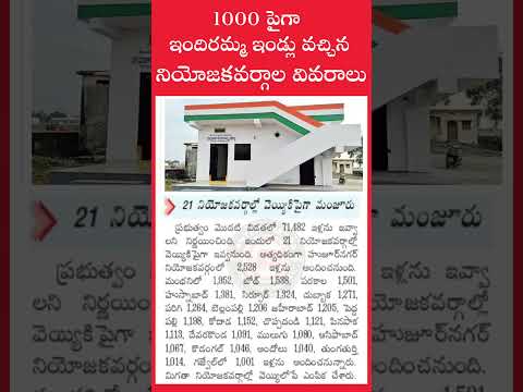 Indiramma house scheme #telangana