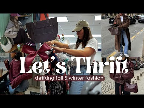 THRIFT WITH ME 🤎 Get ready for the MOST EPIC thrifting season of 2024!