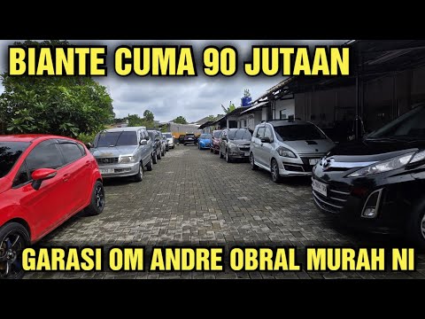 CASH MULAI 20 JUTAAN AJA HARGA MOBIL BEKAS DI SHOWROOM GARASI OM ANDRE MURAH