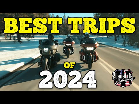 Best Motorcycle Trips of 2024!