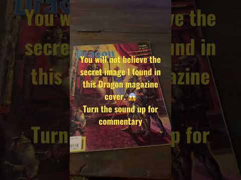 Secret Image in Dragon Magazine Cover