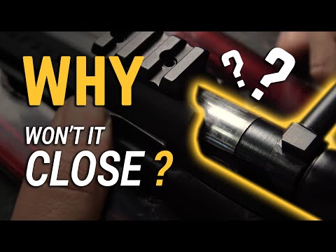 Why Won't my Bolt Close?  -  The Answer is in the Palm of Your Hand