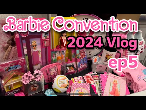 Barbie Convention 2024 VLOG ep5 | Prize Room | Raffle Room | Palm Springs, California