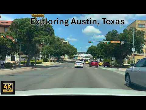 Driving Through UT Austin and Downtown: Exploring the Heart of Austin | Drive Time #austin #downtown