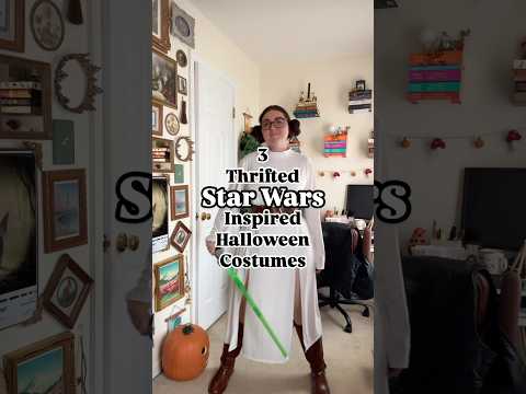 3 Thrifted Star Wars Inspired Halloween Costumes! #thrifted #halloweencostume2024 #goodwillfinds