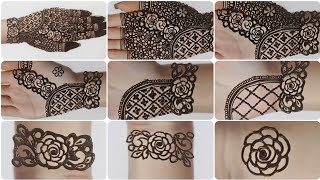 New easy and simple mehndi design | full hand bridal mehndi designs #youtubevideos #trendingvideo