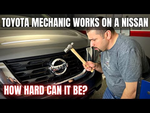 Toyota Mechanic works on a Nissan! How hard can it be?