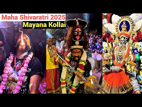 Mayana Kollai 2025 | Kalpalli Cemetery Bangalore | Maha Shivaratri Special | Rajakali Amman | Sunil