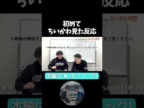 【初見】ちいかわ初めて見たリアクション【ちいかわ】全然知らんのに勝手に考察してみた！【隣人】#隣人 #よしもと漫才劇場 #お笑い芸人 #ちいかわ #ハチワレ #うさぎ #アニメ #かわいい