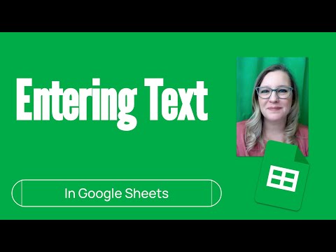 Entering Values into a Cell in Google Sheets with Alice Keeler 1