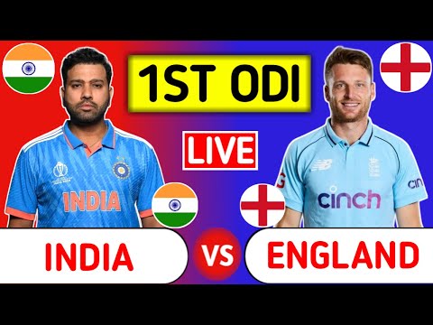 India Vs England 1st ODI Live Score - Part 3