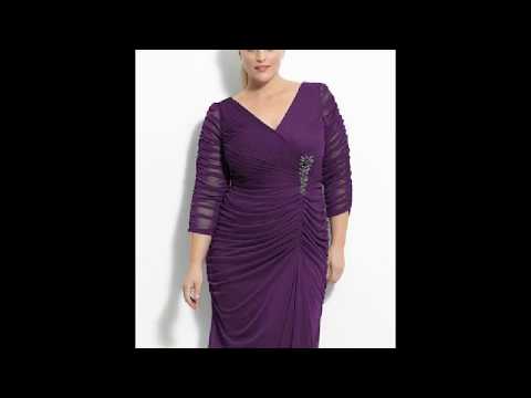 Plus Size Formal Dresses For Apple Shape Body Type|Apple Shape Body Fashion