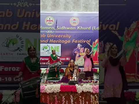 Folk Orchestra at 64th Panjab University Zonal Youth Festival