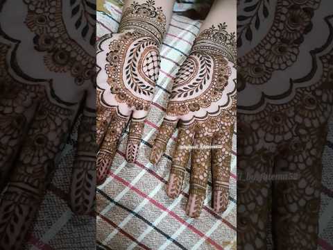 Indian Mehendi Design #mehendibyfatema #mehndi #indianmehndi #mehndidesign #shorts #trendingshorts