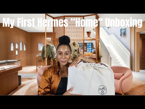 HERMES UNBOXING| *Adding My First Hermes “Home” Purchase to My Collection