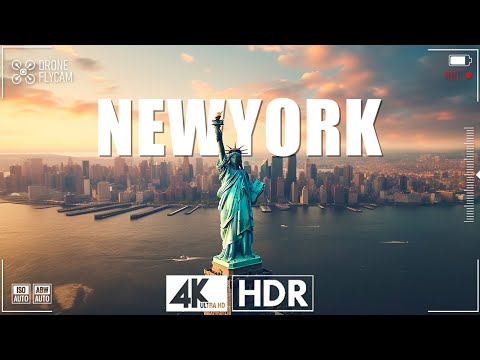 NEW YORK 4K UHD - Soothing Music with Stunning Cityscapes and Nature Views - 4K Ultra HD Video