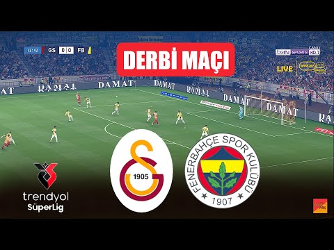 Galatasaray - Fenerbahçe En Çok Beklenen DERBİ MAÇI | Simülasyon Oyunu eFootball PES 21