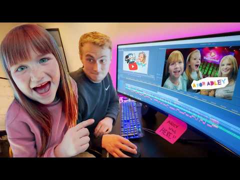 Made by: ADLEY    MY FiRST ViDEO EDiT!! Funny Barbie Story and my Vidsummit Fun with Nastya & Payton