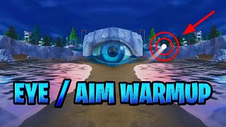 Aim Training FPS Eye Exercise Warmup - Fortnite Scene - Eye Training for Better Aim and Focus