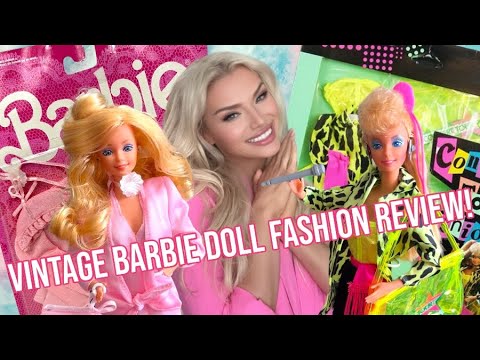 VINTAGE BARBIE FASHION REVIEW! VINTAGE BARBIE UNBOXING! BARBIE AND THE ROCKERS, BARBIE FANCY FRILLS