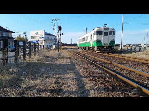 キハ40 2　上総村上駅到着