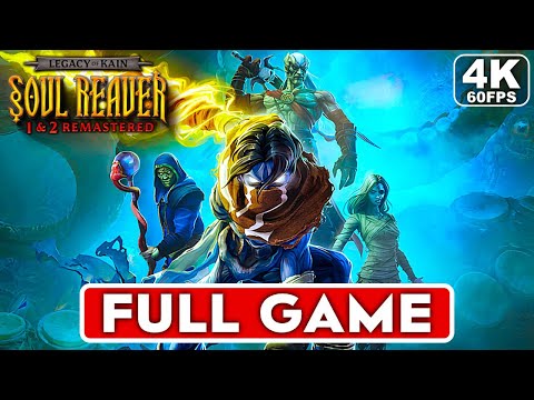 LEGACY OF KAIN SOUL REAVER 1-2 REMASTERED Gameplay Walkthrough FULL GAME [4K 60FPS] - No Commentary