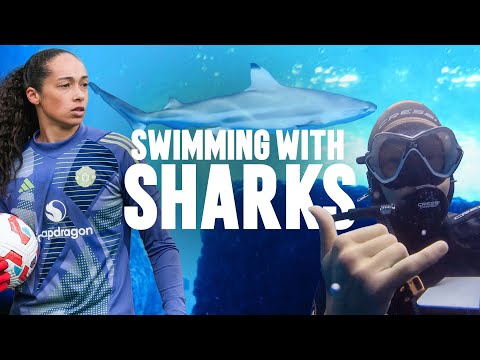 Man Utd Goalkeeper Swims With Sharks 🤿 | What Moves Me: Phallon Tullis-Joyce