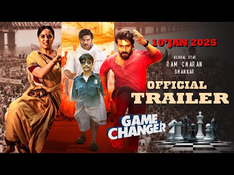 Game Changer Movie - Trailer | Ram Charan | Kiara Advani | Jayaram | Prakash Raj | Dil Raju, jan10th