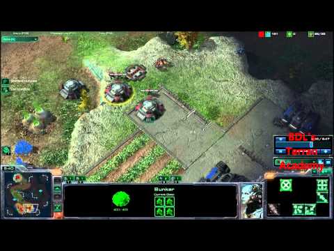 BDLTA - Strategy R1: Marine Bunker Rush Basic (VS AI) - Starcraft 2