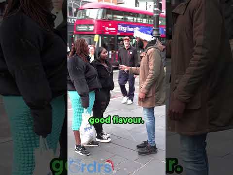 It wouldn't be a Christmas dinner without... #brixton #streetinterview #food #christmas #shorts