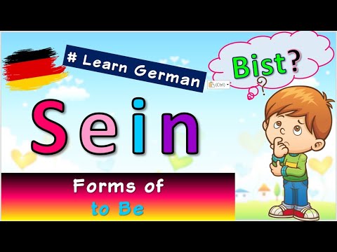 German lesson: to be (English CC) | Sein | Deutsch Lernen |