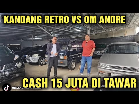 CASH DI TAWAR HABIS 15 JUTA NI HARGA MOBIL BEKAS DI SHOWROOM KANDANG MOBIL RETRO DI TAWAR OM ANDRE