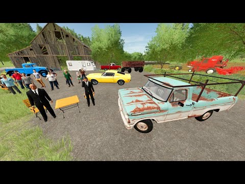 Buying Abandoned Farm at Auction with HUGE Problems | Farming Simulator 22 | Back in my day