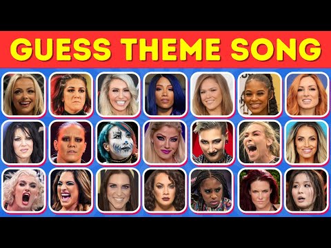 Top 36 WWE Women’s Theme Songs Quiz | Rhea Ripley, Becky Lynch, Sasha Banks, Charlotte Flair