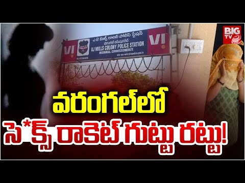 వరంగల్ లో సె*క్స్ రాకెట్ గుట్టు రట్టు! | Prostitution Gang busted in Warangal | Latest News | BIG TV