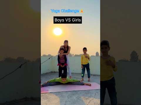 Yoga Challenge 💪🏻.#shorts #youtubeshorts