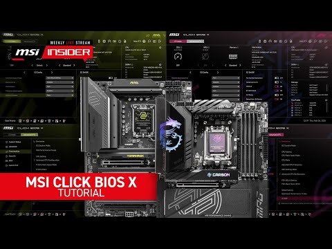 MSI Click BIOS X Tutorial