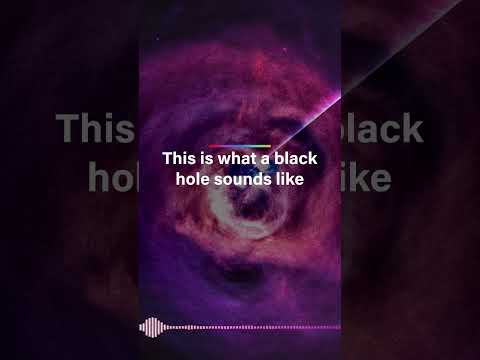 NASA revealed what a black hole sounds like… and it’s pretty metal #shorts