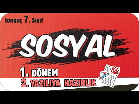 7.Sınıf Sosyal 1.Dönem 2.Yazılıya Hazırlık 📑 #2025