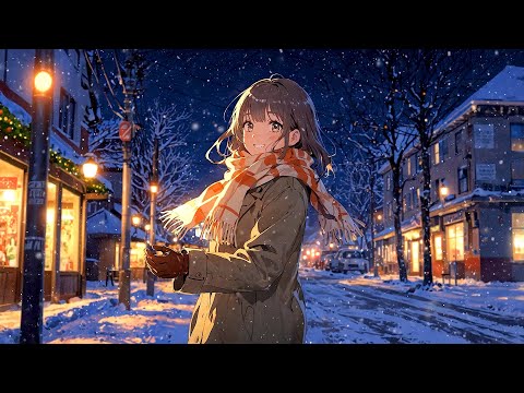 Dancing In The Snowy Night ❄ Lofi Winter Vibes ❄ December Lofi Songs To Enjoy The Holiday Vibes