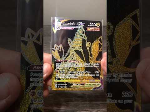 Look At This Gold Card! #pokemon #collectiblecards #cards #tcg #shorts