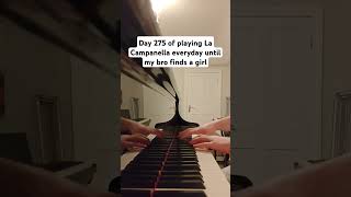 Day 275 of playing La Campanella #piano