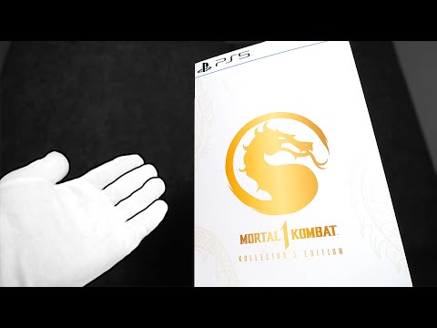 Mortal Kombat 1 Kollector's Edition Unboxing [PS5] + Press kit