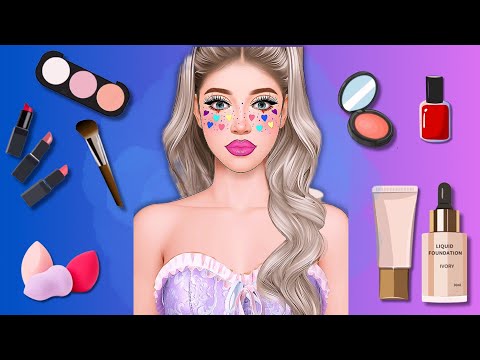 Doll Makeup Magic ||  Watch the Transformation! #MakeupTransformation #DollMakeover #MakeupArt