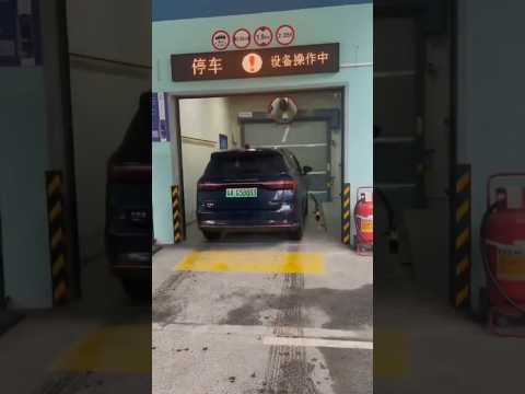 Smart parking and charging in China #shorts #china #tech #ev