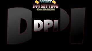 Secret DPI Setting 100% working 😱 | best dpi for free fire 🥵 | free fire dpi settings | dpi