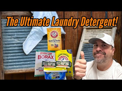 Six Months Of Laundry Detergent For Under $20 The Ultimate DIY Laundry Soap!  homestead  off grid