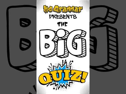 The Big Children's Quiz | #Shorts | MC Grammar 🎤